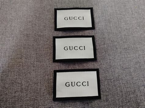 gucci tag for sale|gucci tags and labels.